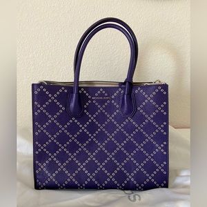 Michael Kors “Mercer” Purple Tote